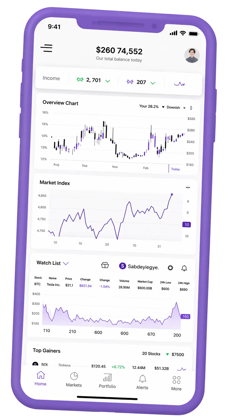 Torre Ahorrencia — plataforma de trading en móvil